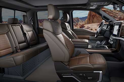 Ford Lobo King Ranch 2025, Camioneta Pickup con Asientos eléctricos y quemacocos Vista Roof 